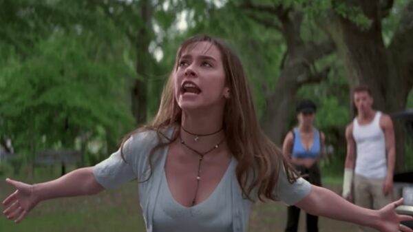 Jennifer Love Hewitt delivers her iconic line from I Know What You Did Last Summer