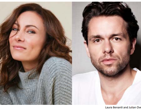 Laura Benanti and Julian Ovenden