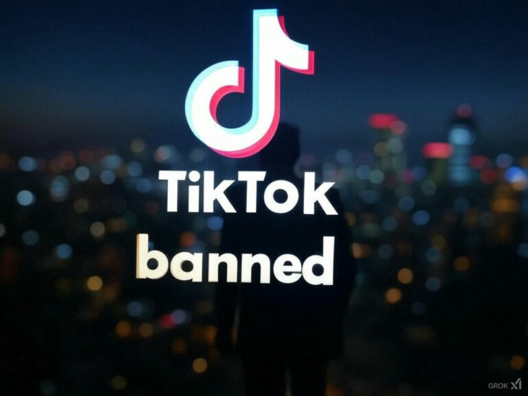 TIKTOK banned