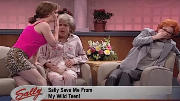 Christina Ricci as a rebellious teen Sally parody SNL.
