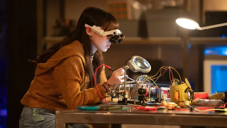 Violet McGraw as Cady in M3gan 2.0.