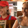 Side-by-side images of AnnaSophia Robb as a child in the 2005 film Because of Winn-Dixie, released by 20th Century Fox, and as an adult in NBC’s Grosse Pointe Garden Society.