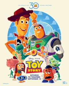 Toy Story 30th anniversary poster