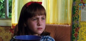 Mara Wilson stars as Matilda in the 1996 film Matilda