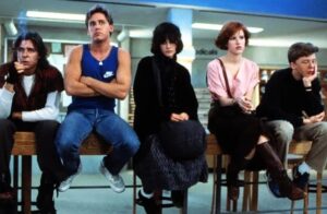 The Breakfast Club movie still courtesy of Universal Pictures