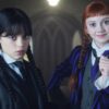 The characters of Wednesday and Agnes in Wednesday Season 2 Part One