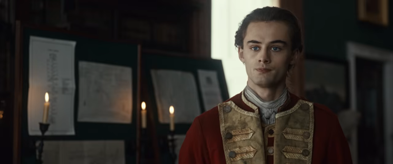 William Franklyn-Miller as a young George Washington in Angel Studios and Wonder Project’s historical drama Young Washington.