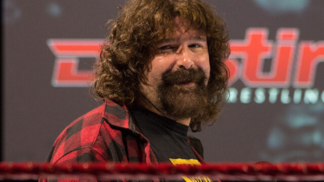 Mick Foley at Destiny Wrestling