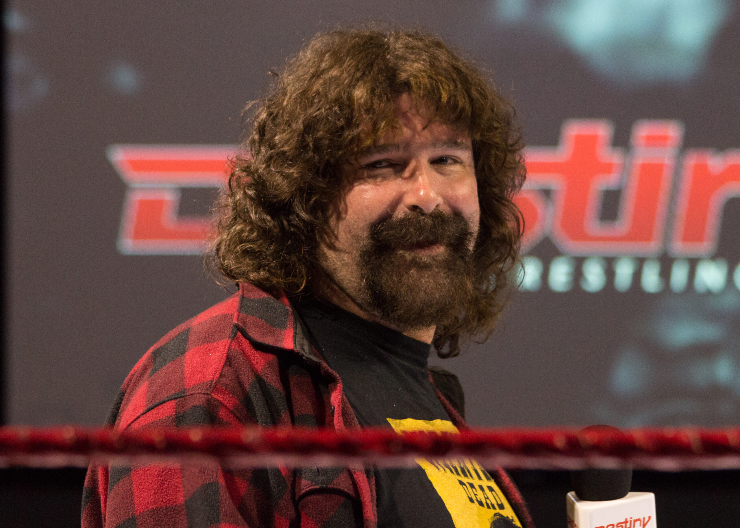 Mick Foley at Destiny Wrestling