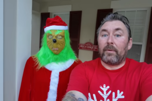 The Grinch Takes Over Celebration Florida Christmas Time Craziness BUSY Saturday Night Downtown 1 23 screenshot