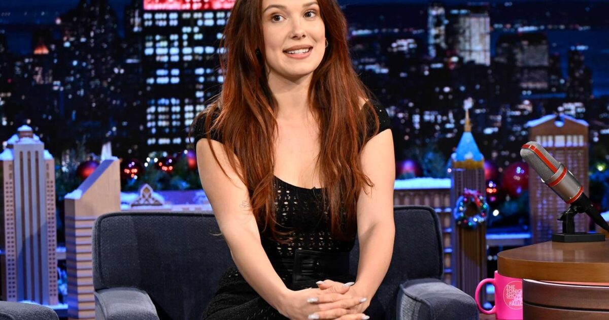 millie bobbie brown tonight show