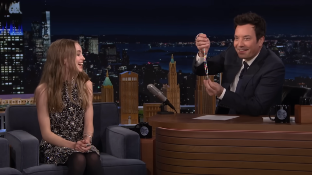 Nell Fisher appears on The Tonight Show with Jimmy Fallon Courtesy NDC