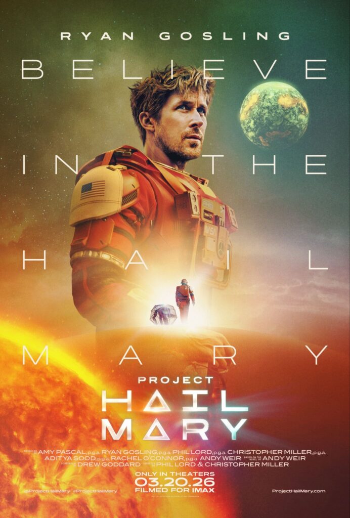 Project Hail Mary new poster