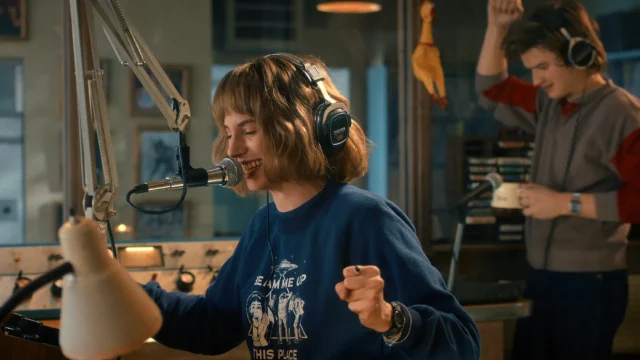 Maya Hawke in season 5 of Stranger Things courtesy of Netflix