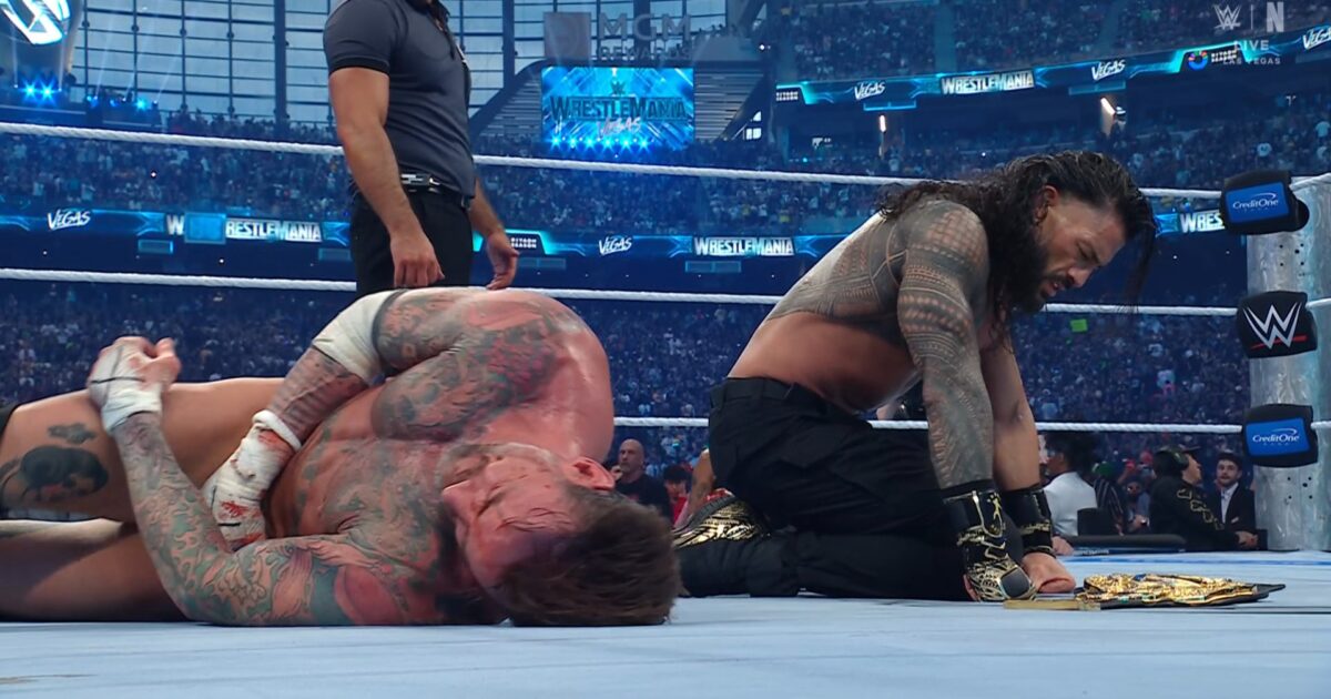 CM Punk and Roman Reigns main Event Wrestlemania 42