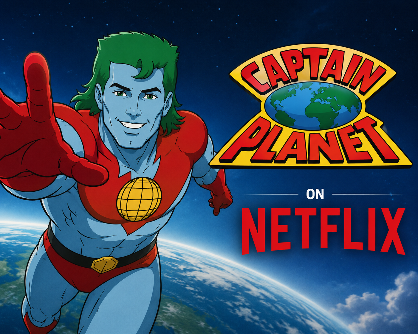 Captain Planet on Netflix