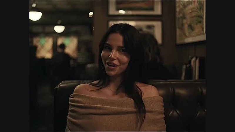 Inde Navarrette as Nikki in the dinner date scene from Obsession