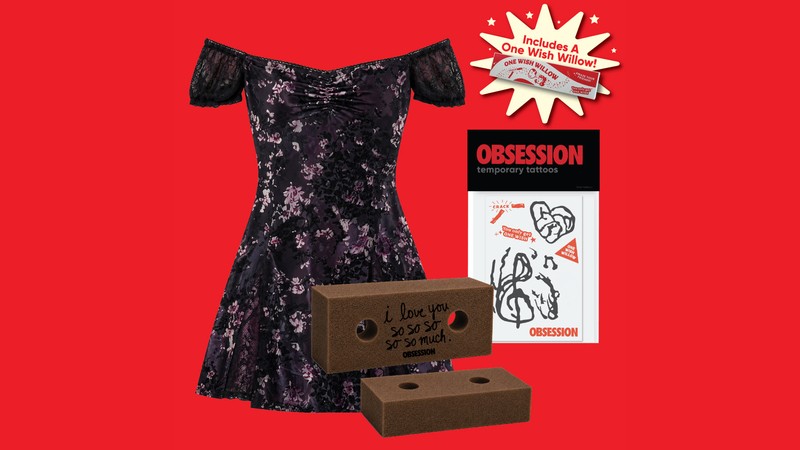 The official Obsession Nikki costume set from the NBCUniversal Shop