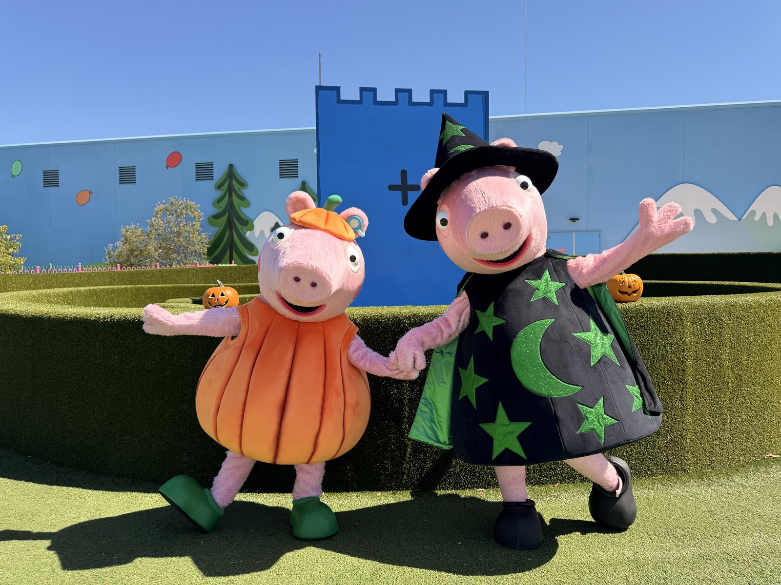 peppa pig theme park dallas fort worth halloween party