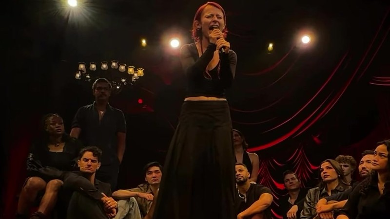 Sophia Anne Caruso performing with the Memoirs of Amorous Gentlemen ensemble