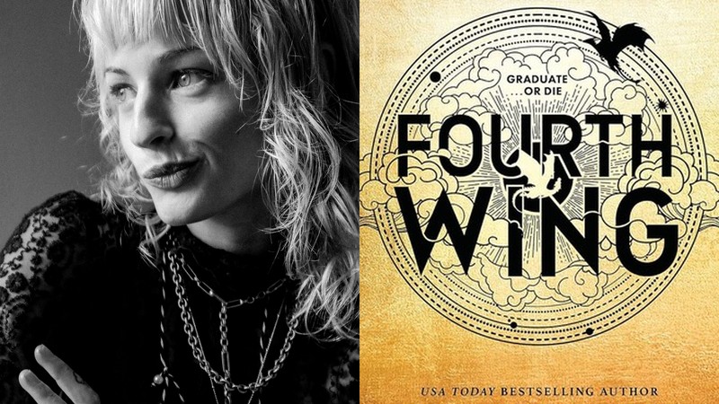 Esther McGregor and the Fourth Wing title art