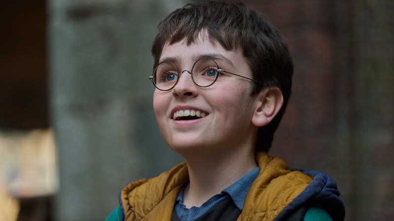 Dominic McLaughlin as Harry Potter in HBO's Harry Potter series
