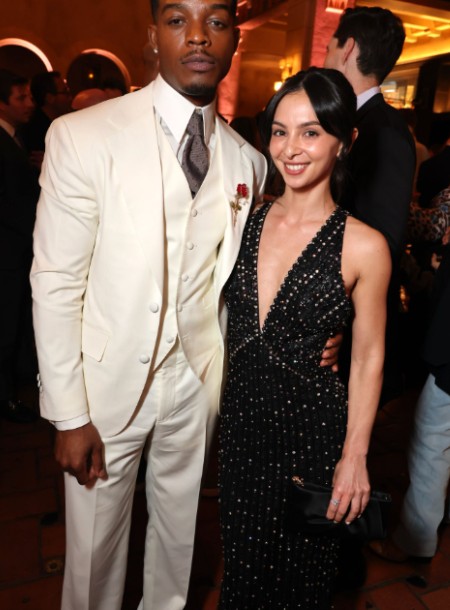 Stephan James and Kiki Seto at the AFI Fest premiere of I Play Rocky