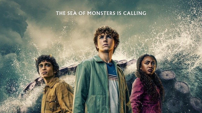 Percy Jackson and the Olympians key art